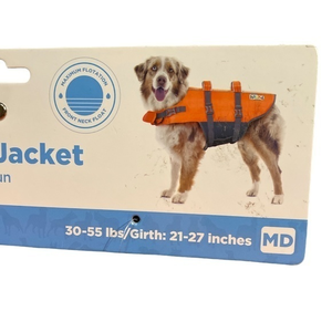 Outward Hound Grandby Splash Dog‎ Life Jacket Sz. M 30-55 lbs. NWT